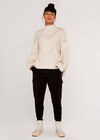 Knitted Cargo Jogger, Black, large