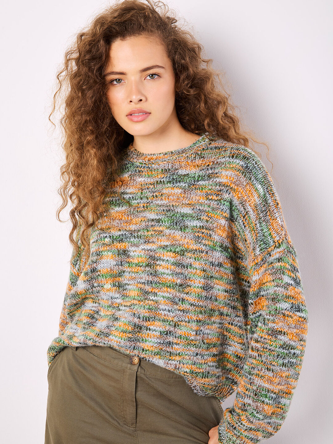 Image of Space Dye Boxy Jumper