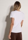 Natural Soul Slogan Cotton T-Shirt, Burgundy, large