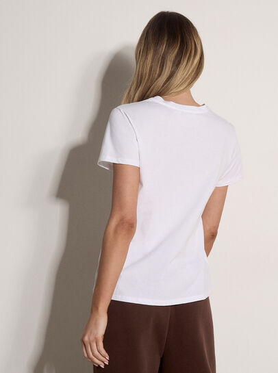 Natural Soul Slogan Cotton T-Shirt