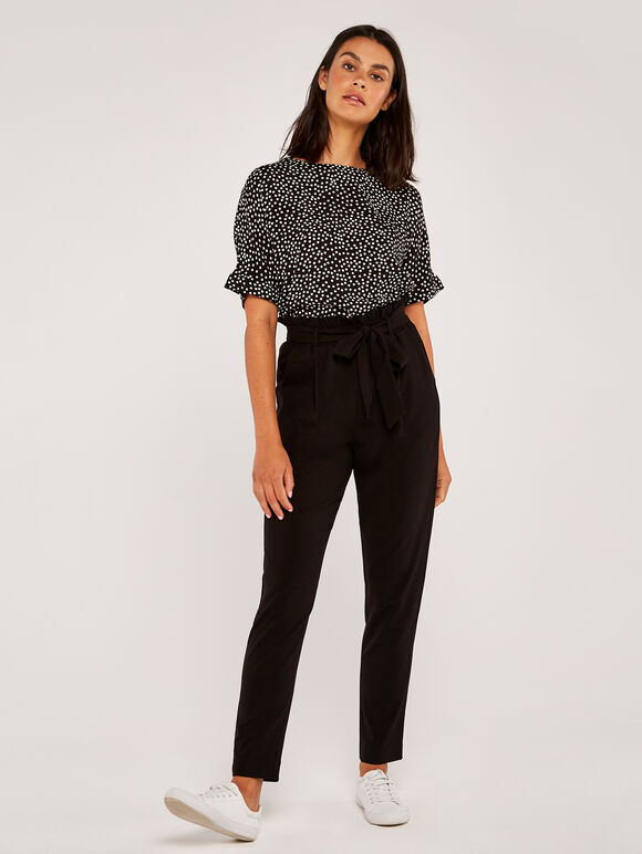 , Black, large