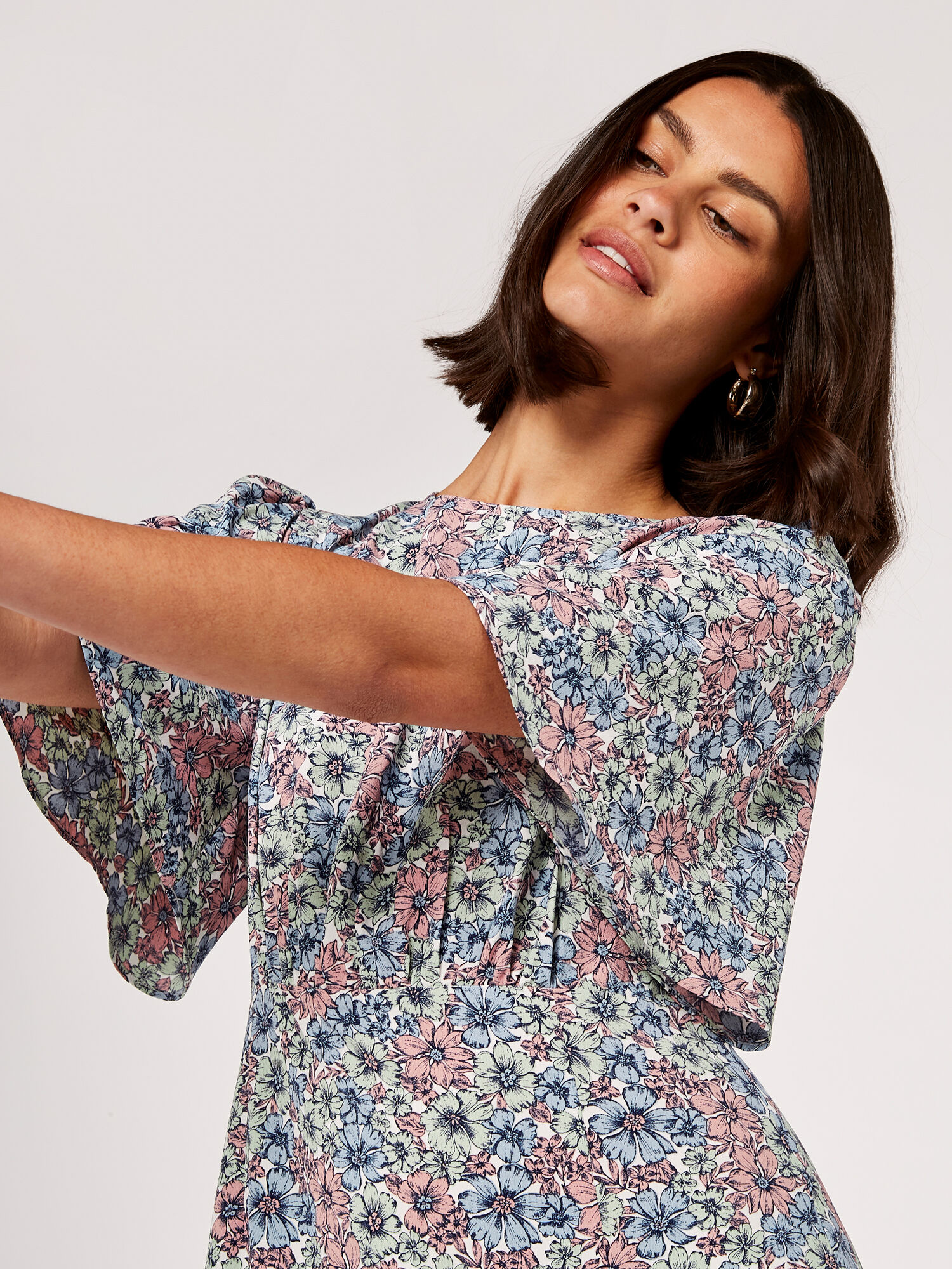 Floral Midi Dress