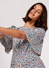 Floral Midi Dress, Pink, large