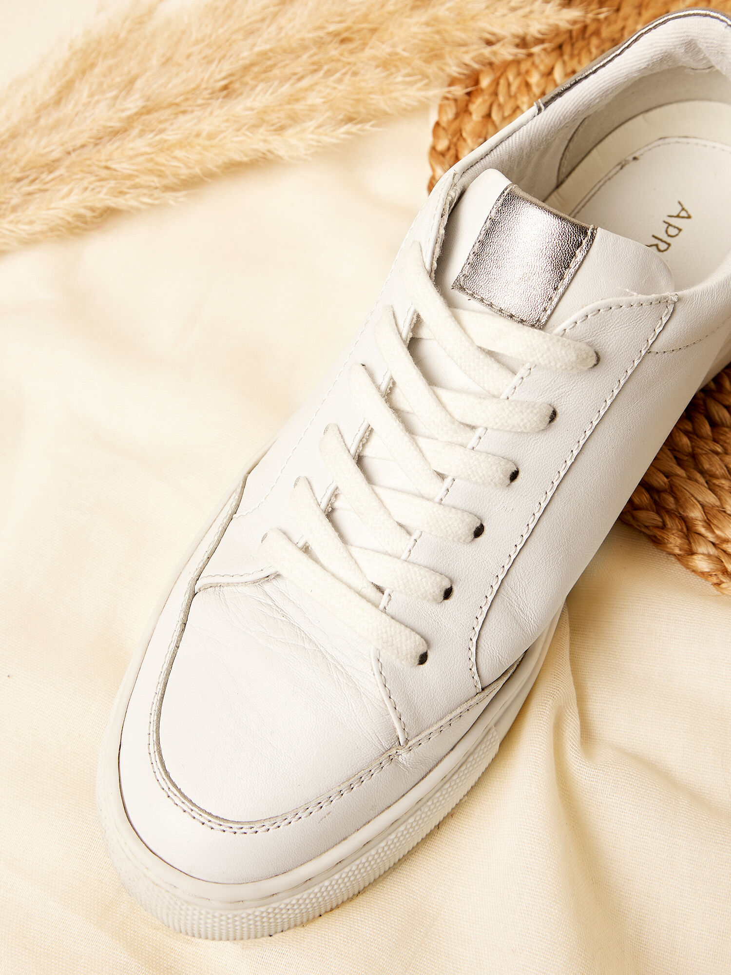 All white trainers top