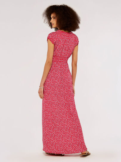Ditsy Smock Maxi Dress