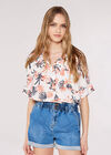 Seashell Resort Shirt, White, large