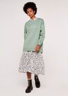 Free To Dance Oversized Sweatshirt, Mint, large