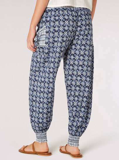 Batik Ankle Cuff Jogger