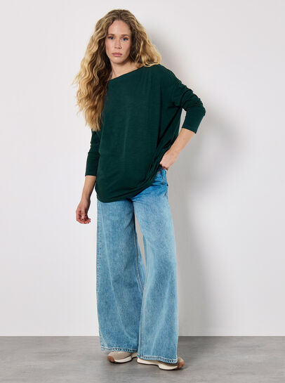 Pure Cotton Oversized Top