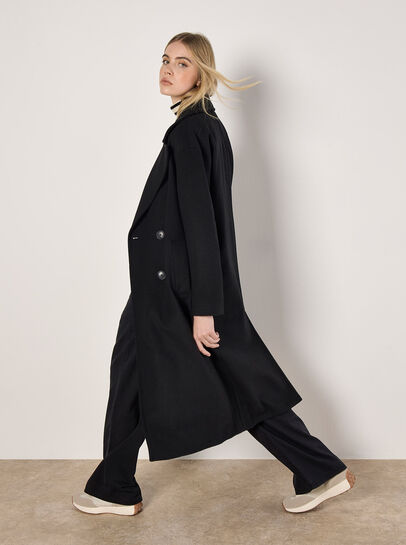 Oversized Tailored Boyfriend Coat