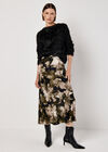 Soft Tinsel Shimmer Jumper, Black, large