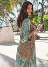 Raffia Bag, Stone, large