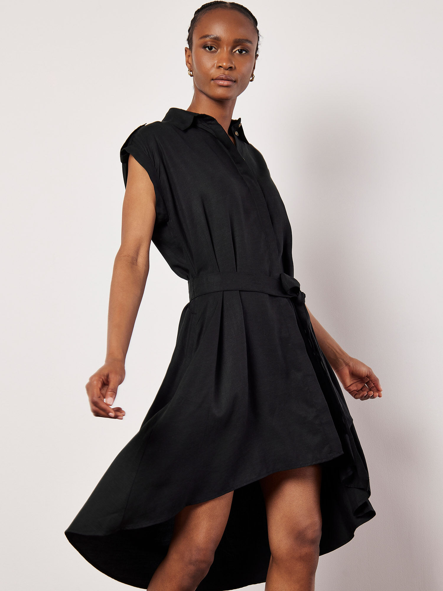 Waist shirt dress discount