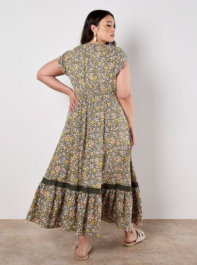 Ditsy Floral Maxi Dress