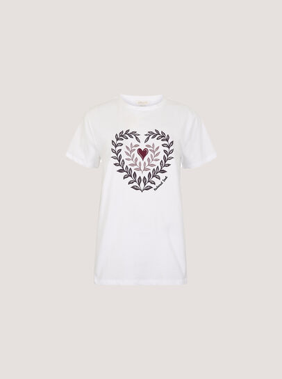 Natural Soul Slogan Cotton T-Shirt