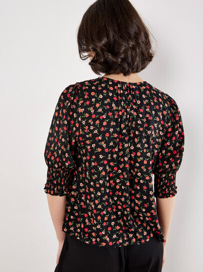 Ditsy Floral Blouse