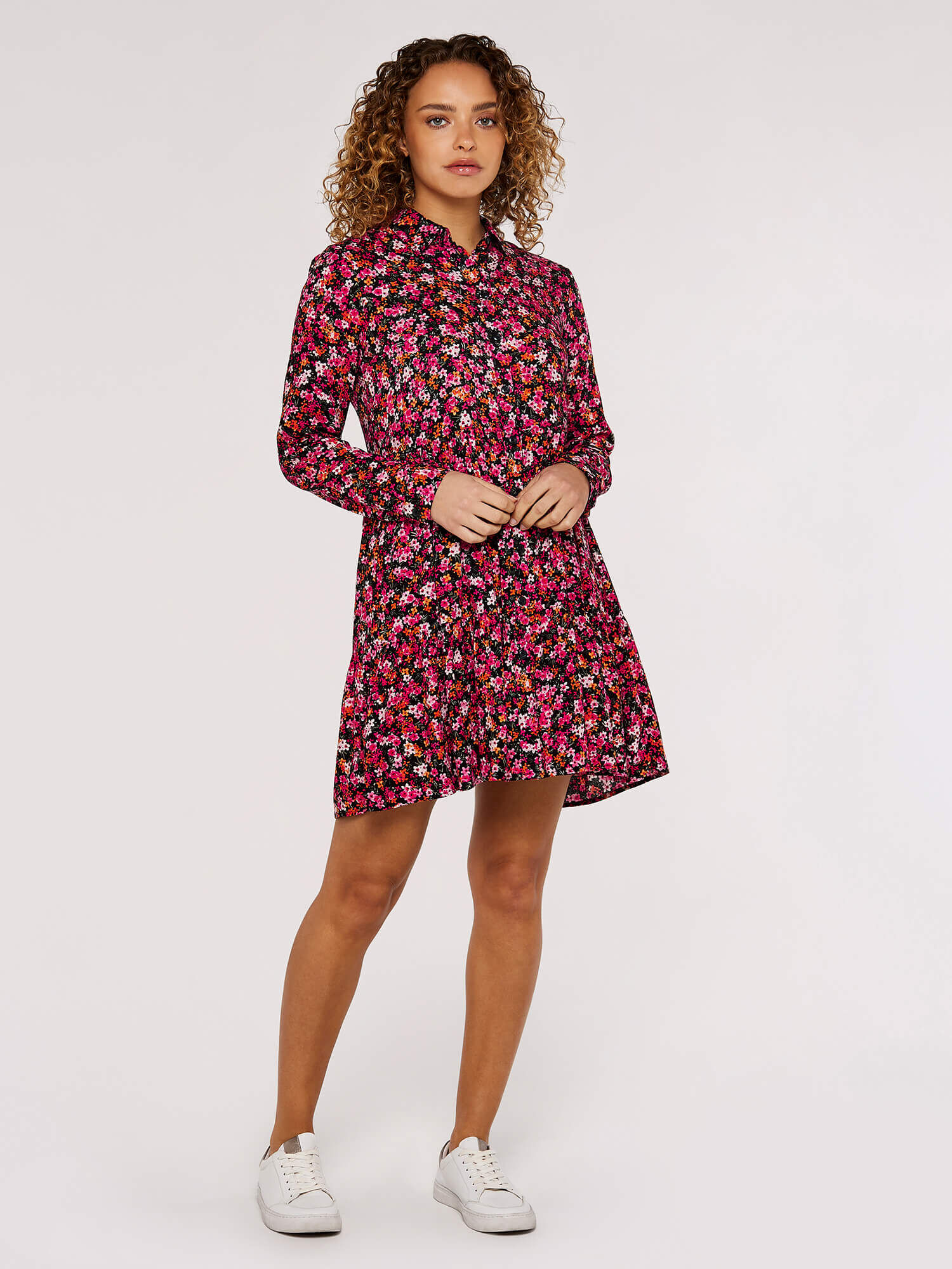 Ditsy shirt dress 2025