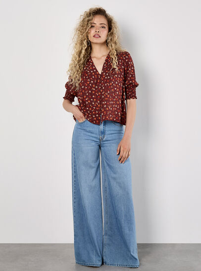 Ditsy Floral Blouse