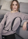 Love All Over Ruched Top, Pink, large