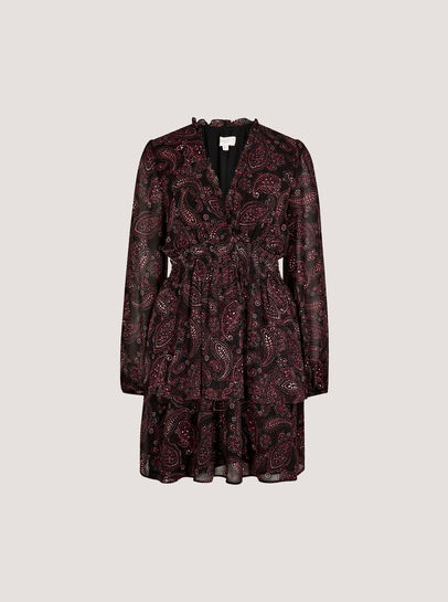 Batik Paisley Mini Dress