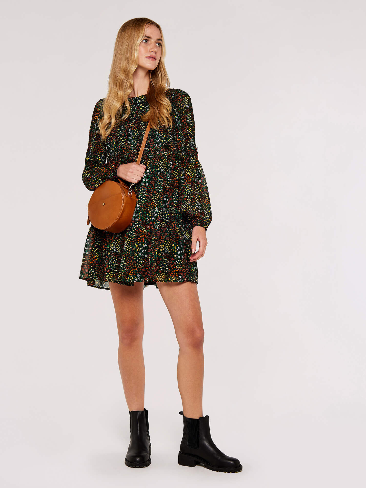 Floral Babydoll Dress