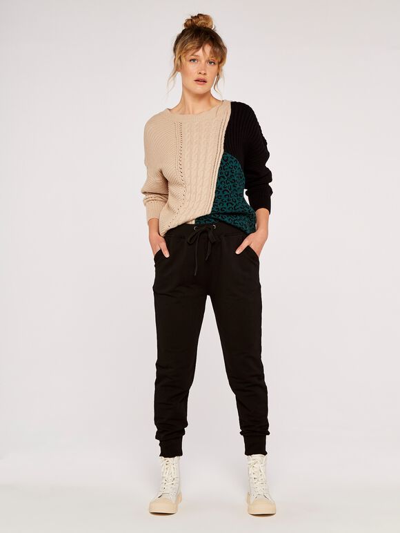 Joggers, Black, large