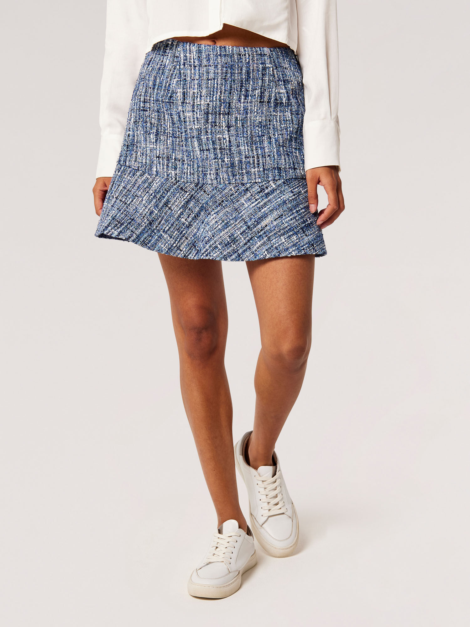 Ruffle sale mini skirt