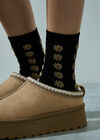 Cosy Slip On Platform Boots, Stone, large