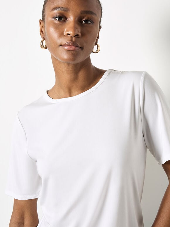 Slim Fit Classic T-Shirt, White, large