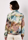 Colourful Dogtooth Jacket, Navy, large