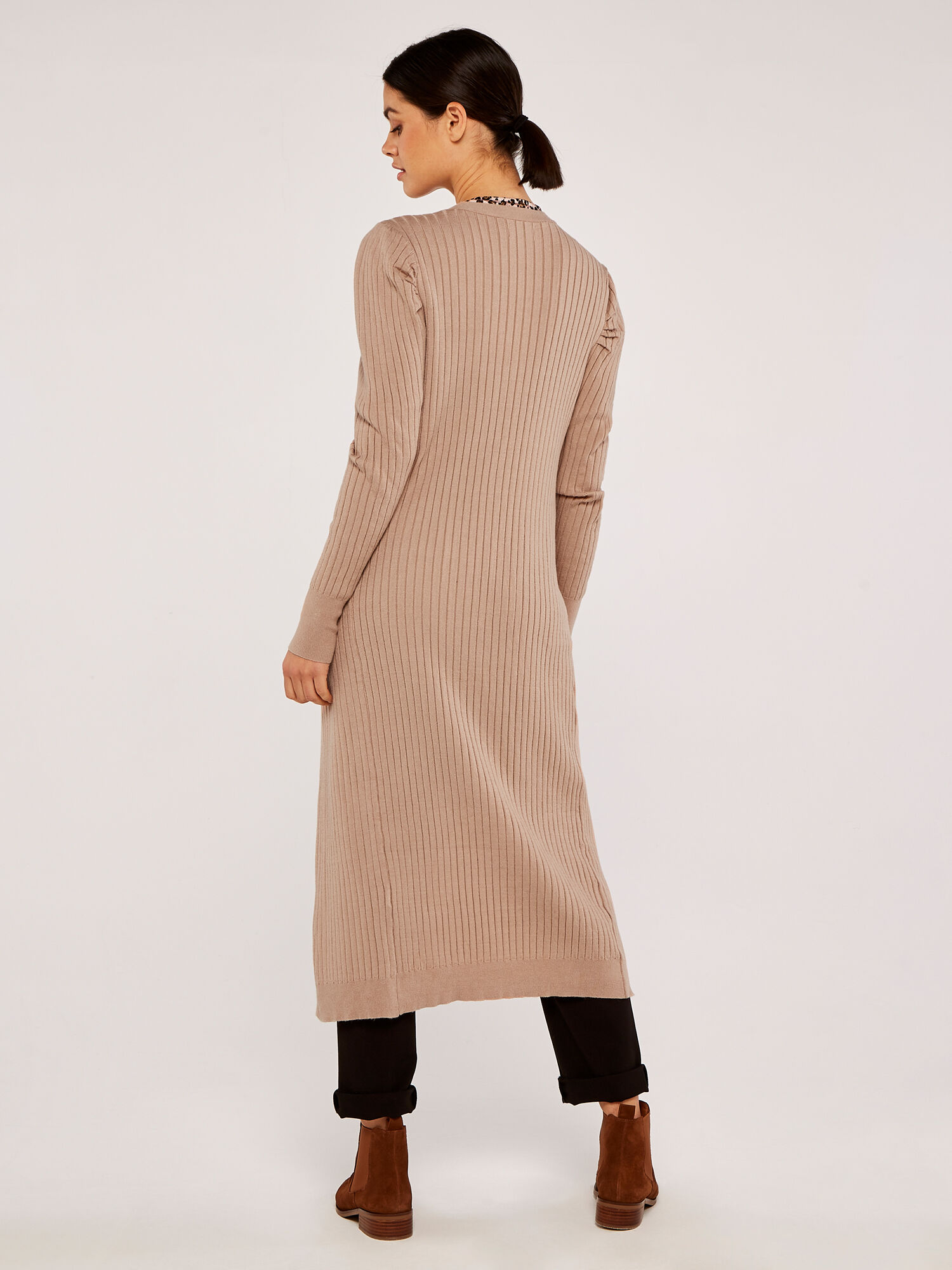 Stone cheap longline cardigan