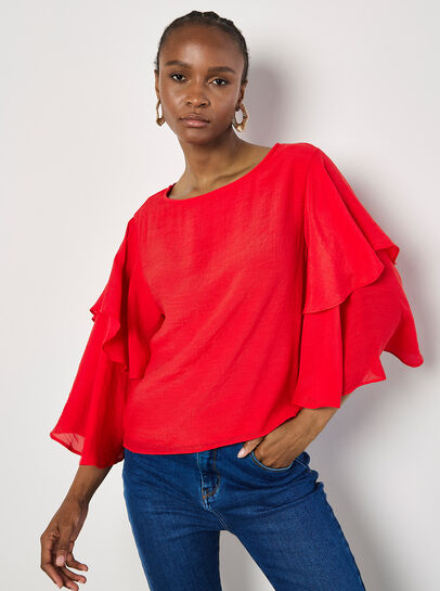 Layered Sleeve Top