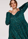 Constellation  Tier Dress, Green, large