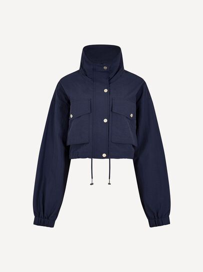 Sporty Cropped Jacket