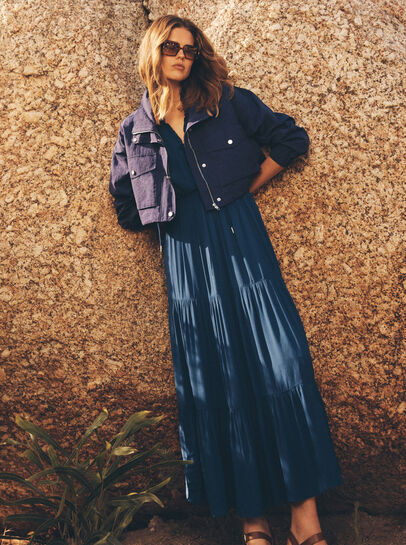 Sporty Cropped Jacket