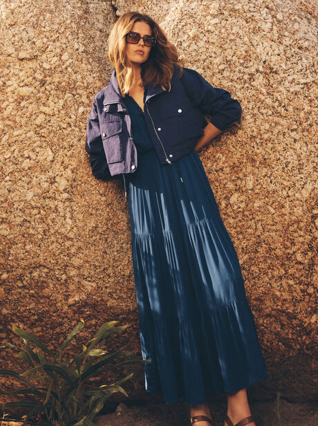 Sporty Cropped Jacket