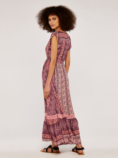Paisley Crochet Maxi Dress