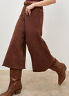 Giana High Waist Palazzo Jeans, Rust, large