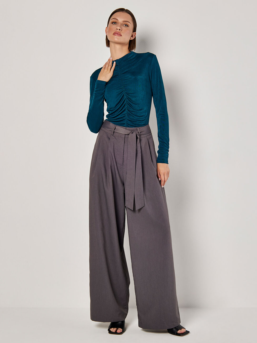 Ruched Stretch Top