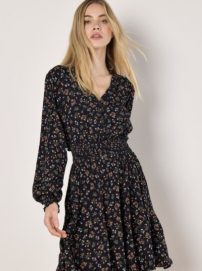 Ditsy Floral Mini Dress