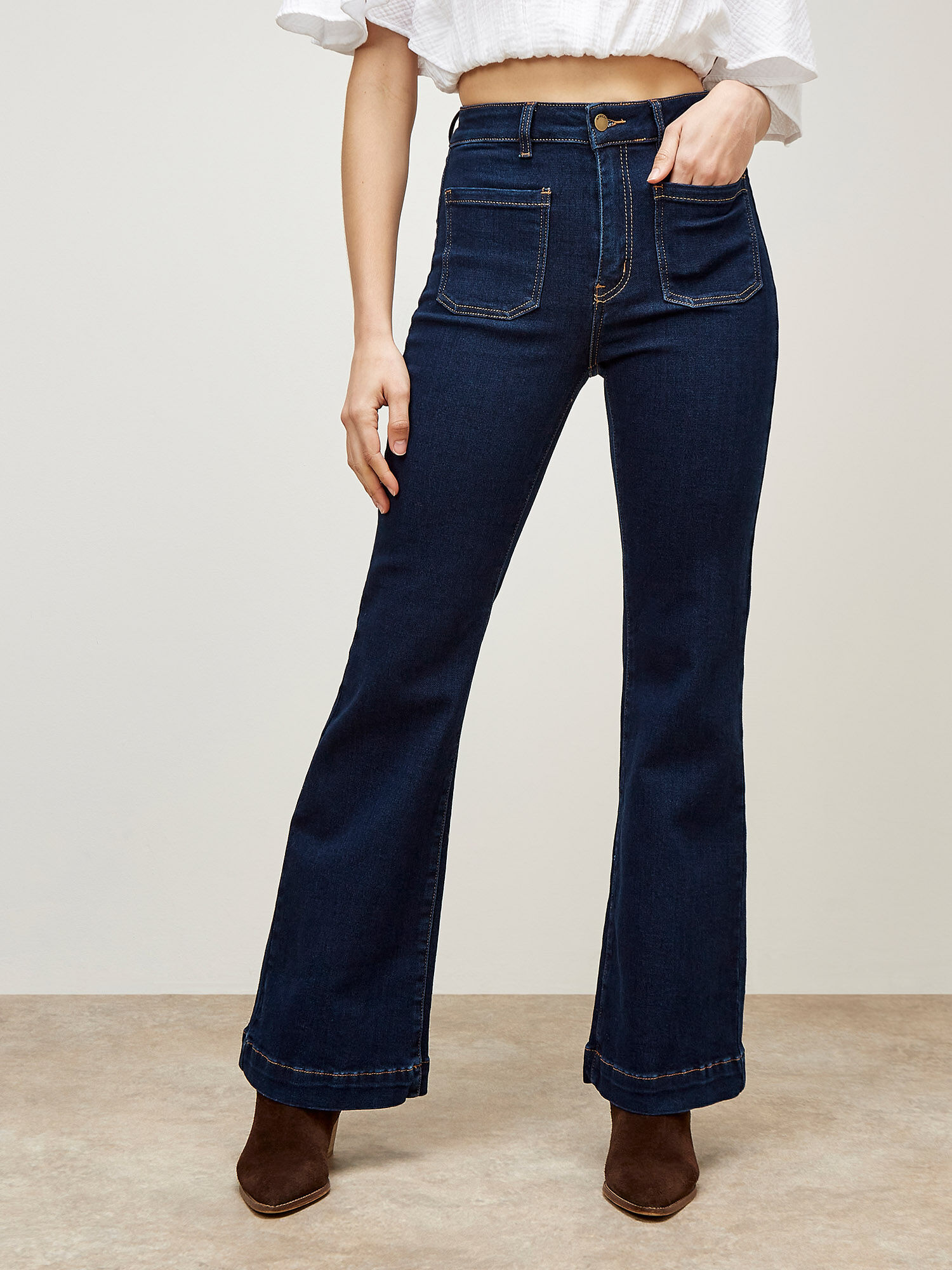 Bell bottoms jeans forever 21 hot sale
