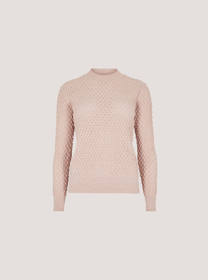 3D Textured Knitted Jumper