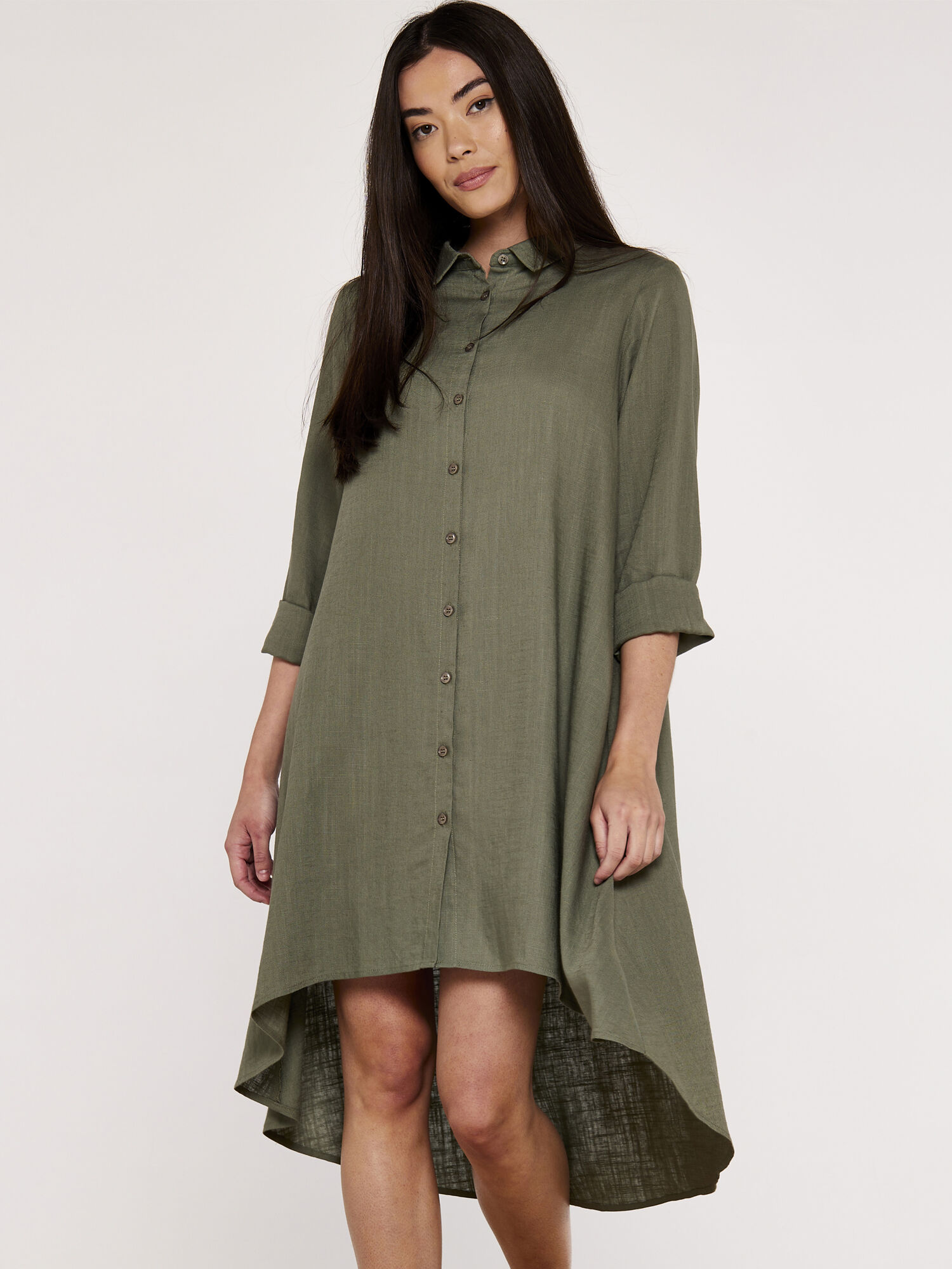 High shop low shirt