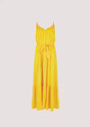 Twill Cami Maxi Dress, Yellow, large