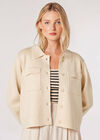 Knitted Shacket, Stone, large