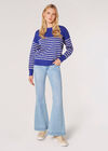 Classic Stripe Jumper, Blue, large