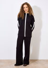 Mono Stripe Joggers, Black, large