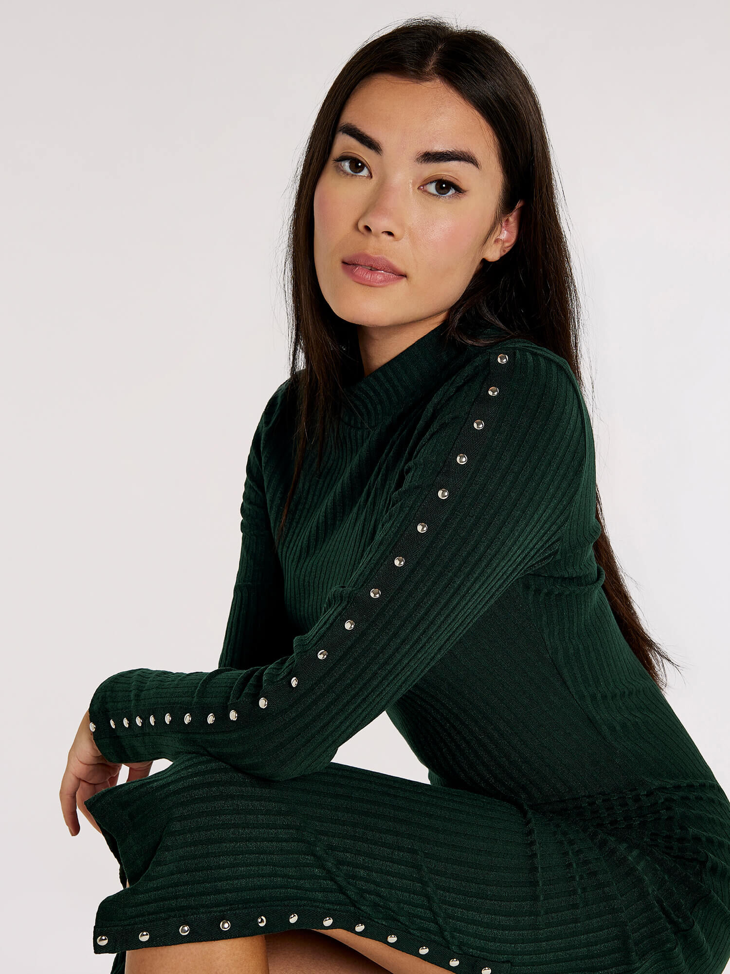Studded sweater dress shop