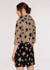Gradient Stars Border Dress, Stone, large