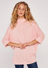 Soft Mid Seam Top, Pink, large